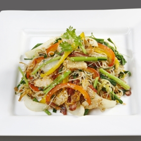 Bún gạo xào thập cẩm