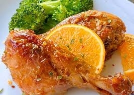 Đùi gà chiên bơ bánh bao