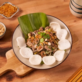 Gỏi bò bóp thấu