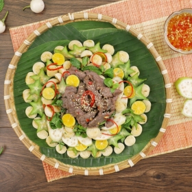 Gỏi thịt bò cà pháo