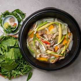 Lẩu bao tử hầm tiêu