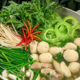 Lẩu cá thác lác 