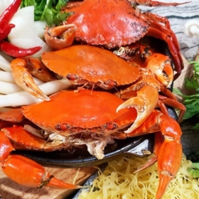 Lẩu hải sản cua