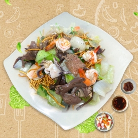 Mì xào thập cẩm