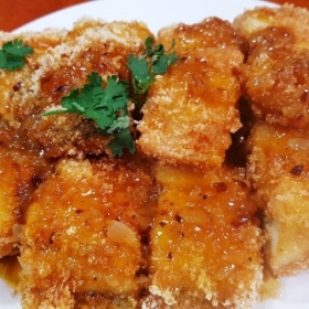 Phi lê cá chẽm chiên giòn