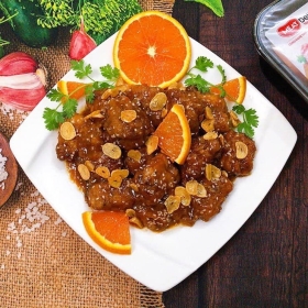 Sườn heo nấu cam