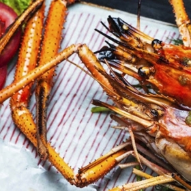 Tôm càng nướng sa tế